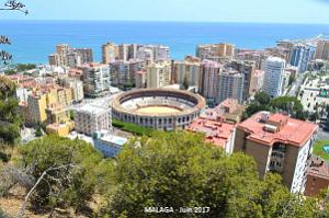 025- Malaga vue du Gibralfaro